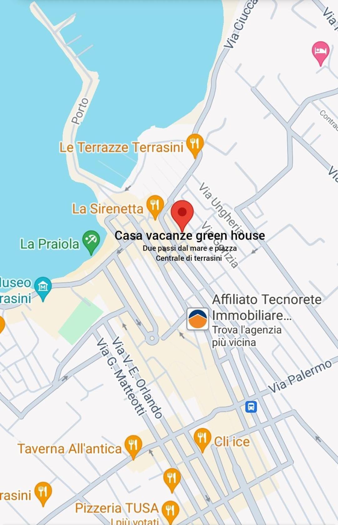 Casa Vacanze Green House Terrasini Εξωτερικό φωτογραφία